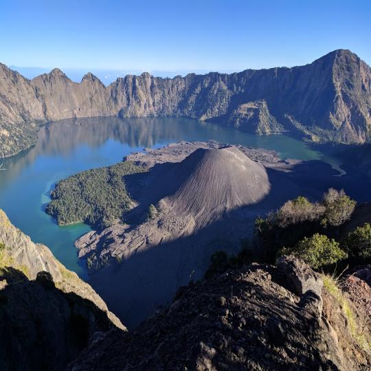 Mount Rinjani second Summit - Sangkareang Trekking